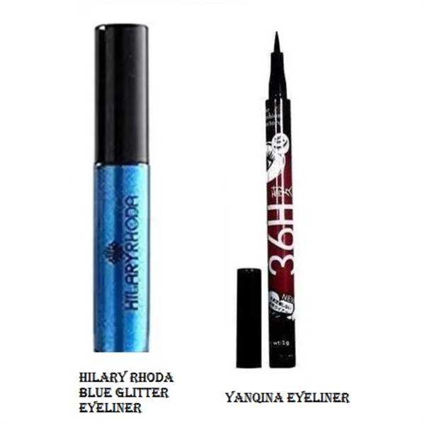 Hilary Rhoda L 5 ml (BLUE) With Yanqina Eyeliner